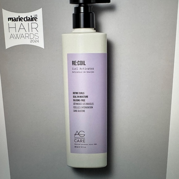 AG Care Re:Coil Curl Activator Curl Cream 12 oz Large Size - Picture 4 of 5